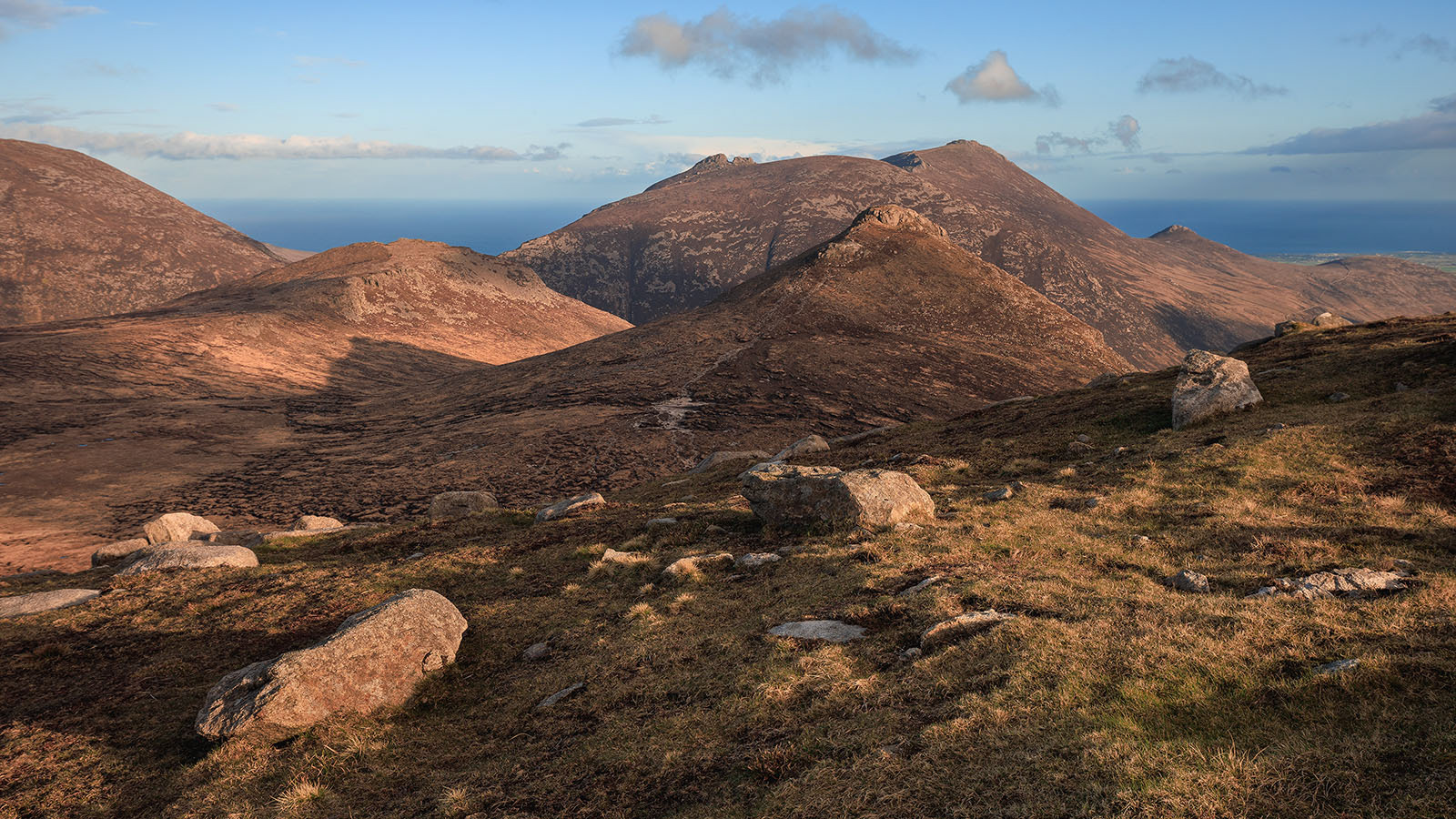 The views from Slieve Loughshannagh