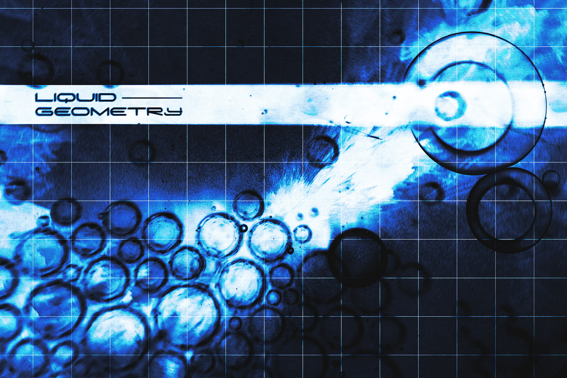 abstract design - inspired by album cover art and y2k design trends