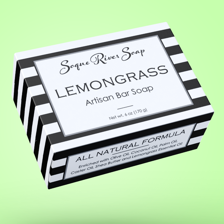 The aesthetic for this soap line needed to clearly differentiate each scent while still grouping the line with a cohesive and classic look.
