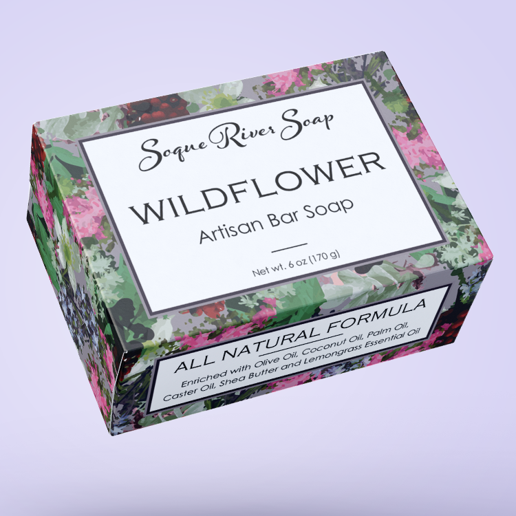 The aesthetic for this soap line needed to clearly differentiate each scent while still grouping the line with a cohesive and classic look.