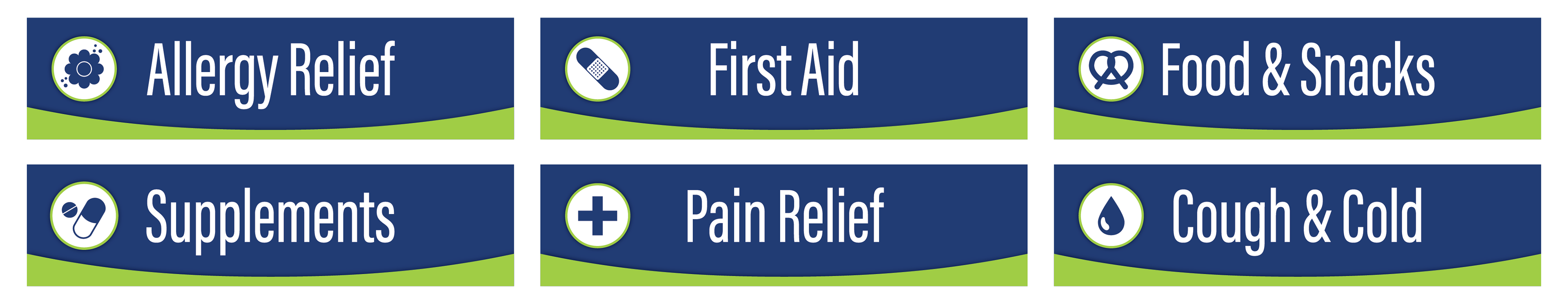 Pharmacy wayfinding signage