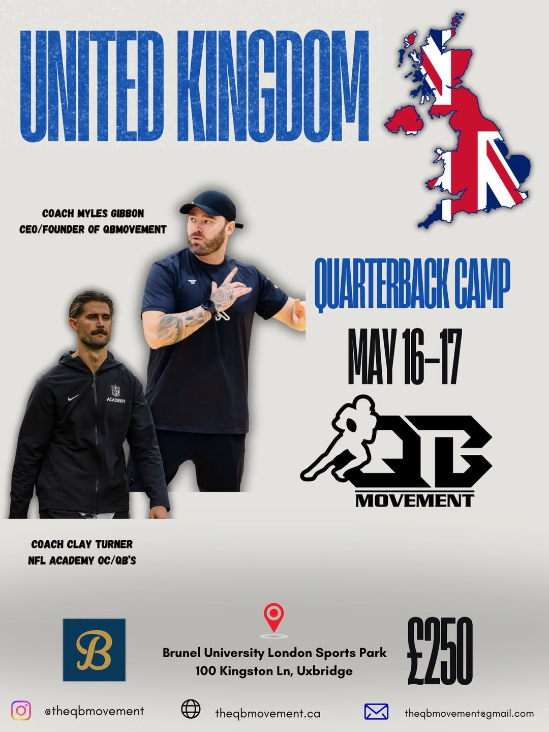 The QB Movement (left photo)