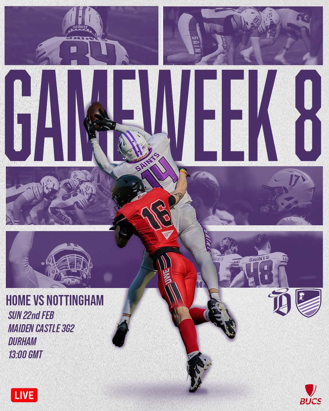 Durham Saints (center photo)