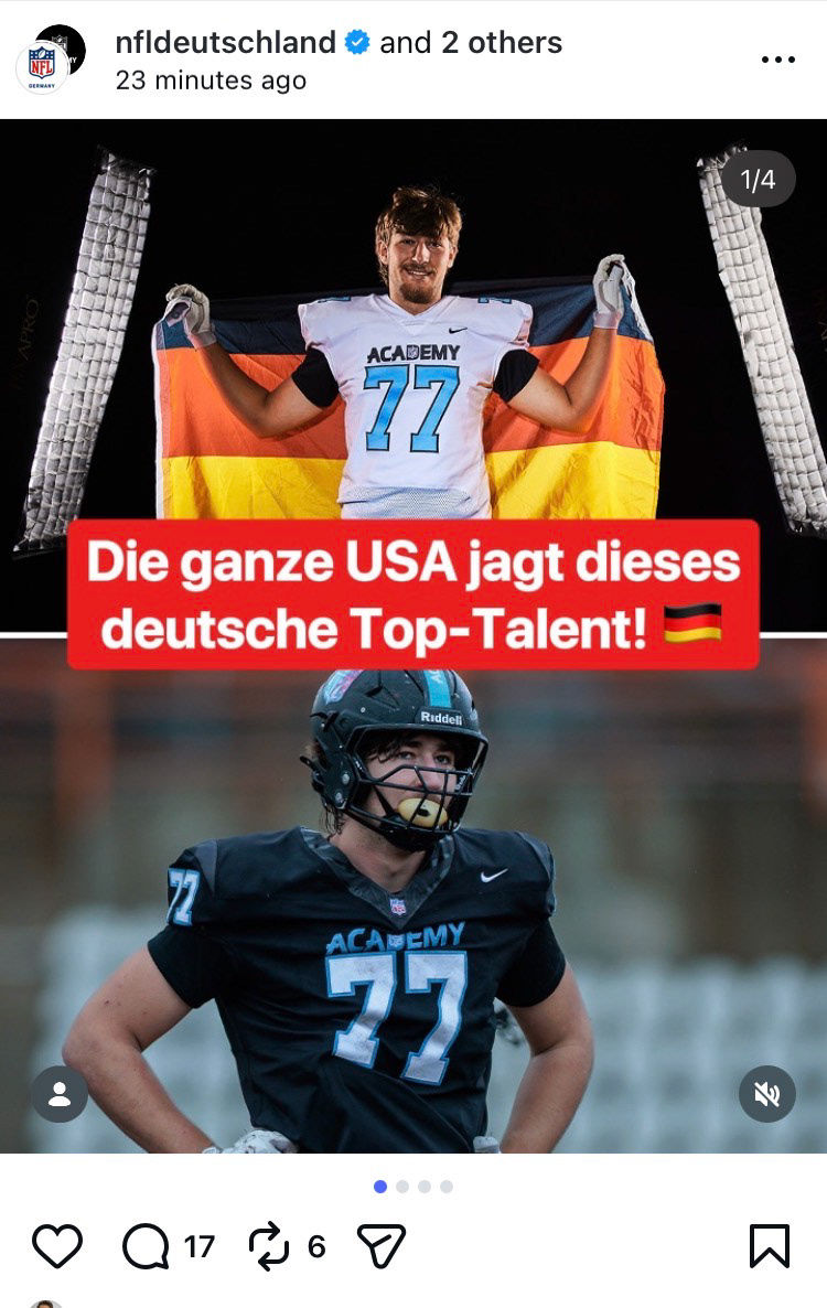 NFL Deutschland and NFL Academy (bottom photo)