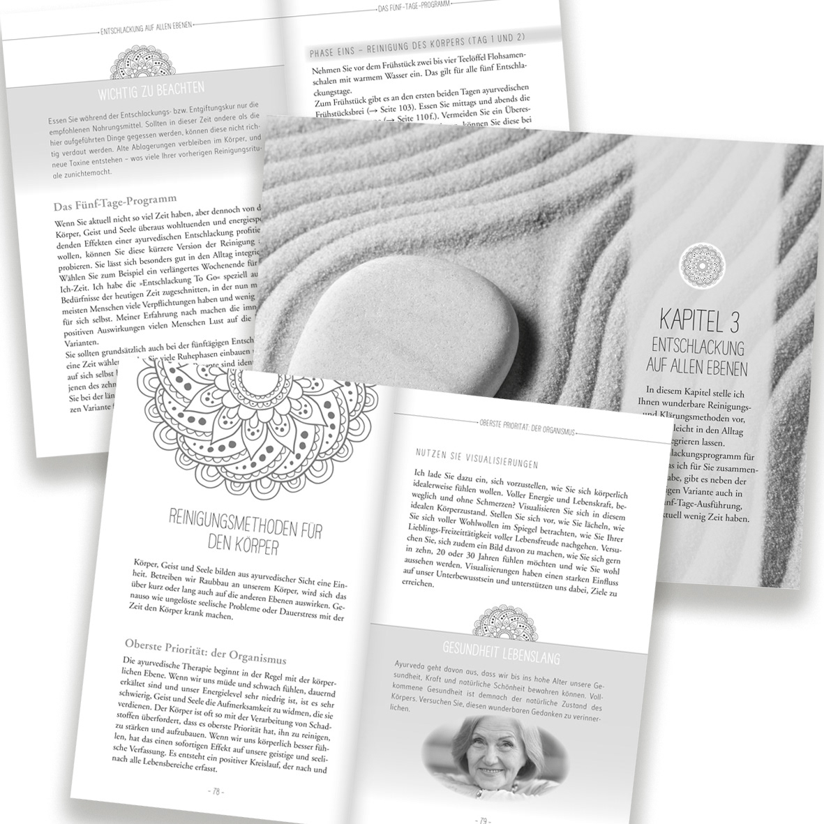 Ayurveda Detox: Musterseiten