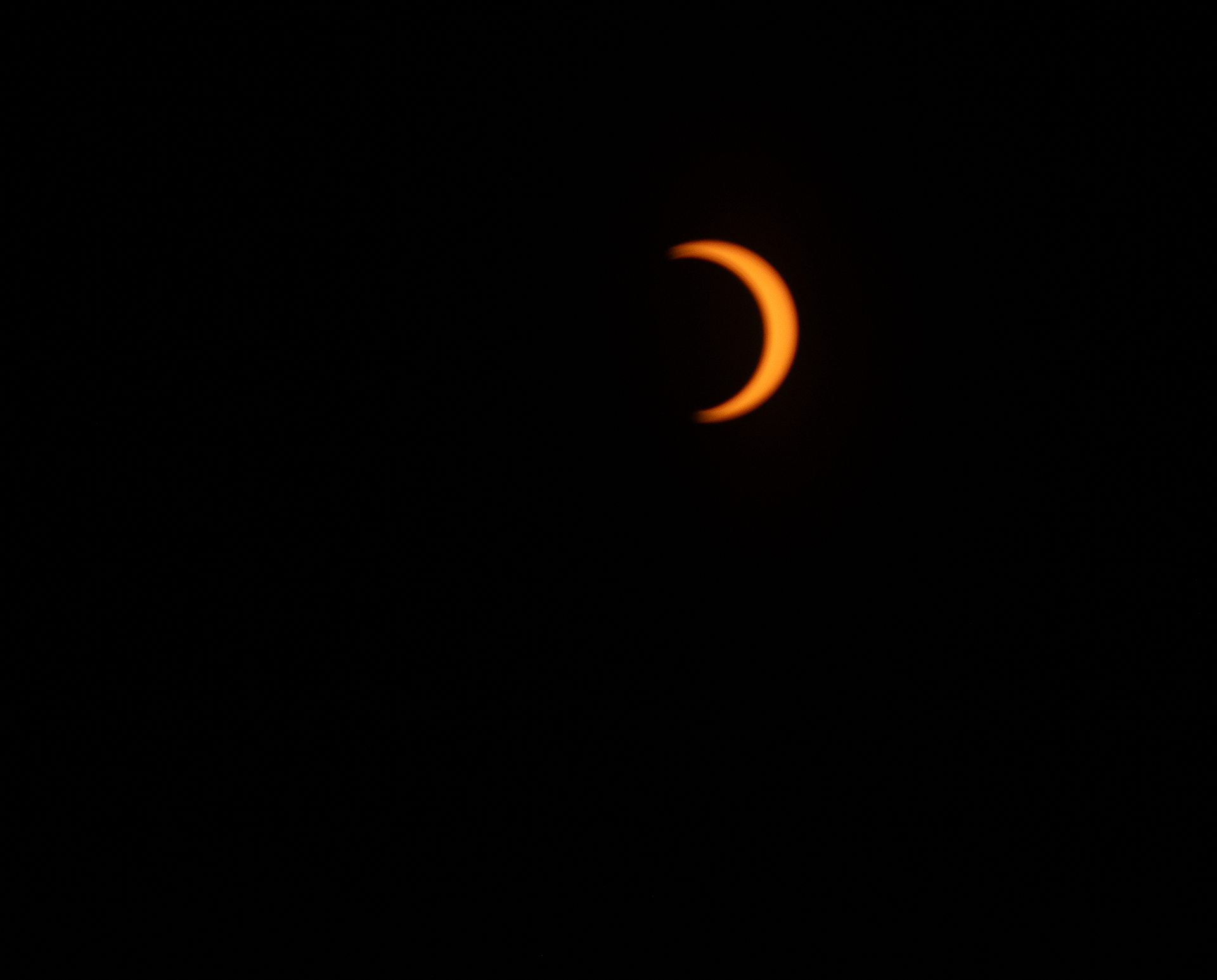 Eclipse parcial de sol 2023