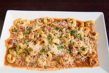 Cheese Tortellini Pasta Cheese-filled tortellini in our house-made Alfredo, marinara or creamy rosé sauce.