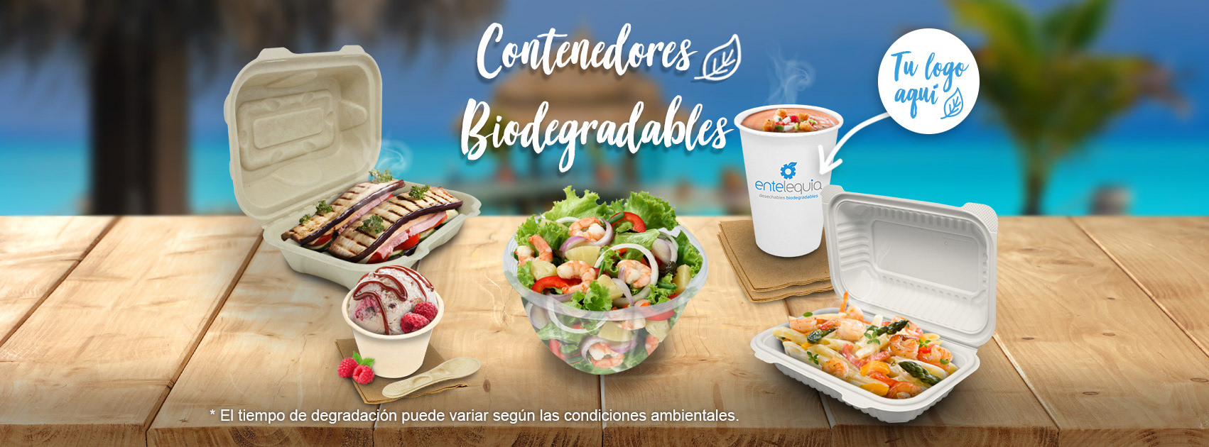 Platos Desechables Biodegradables – Entelequia® Desechables Biodegradables