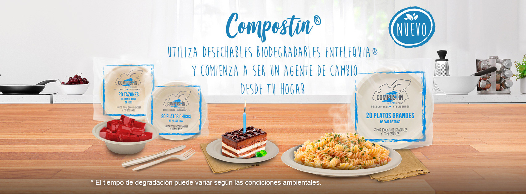 Platos Desechables Biodegradables – Entelequia® Desechables Biodegradables