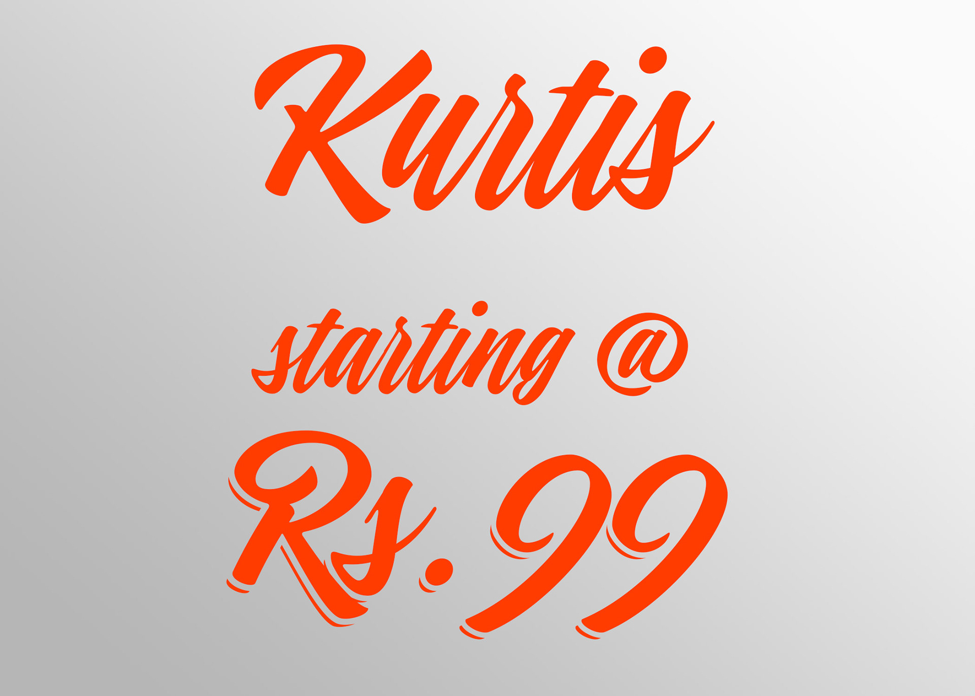 Kurtis has never been so affordable.