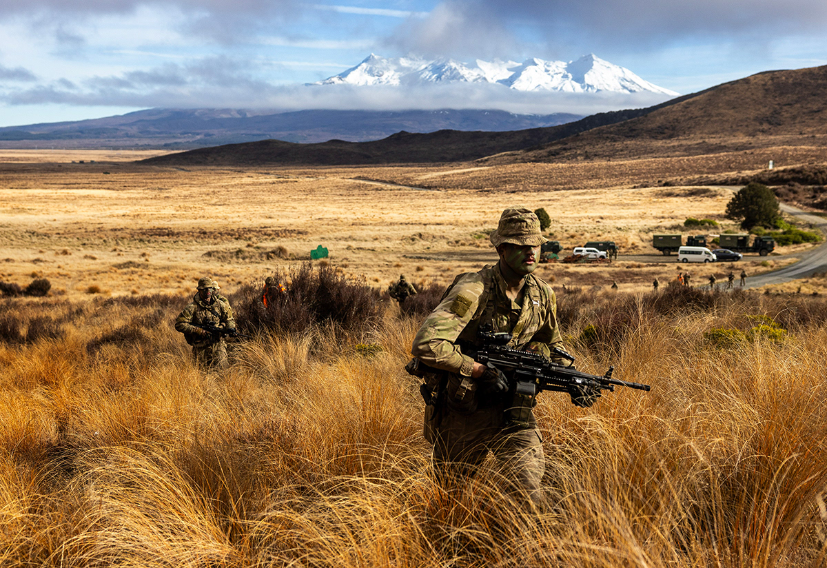 Victor Company from the 1st Battalion participated in the 12-day Exercise Vengeance, culminating in a live-fire simulated raid with support from machine guns, snipers, and reconnaissance.