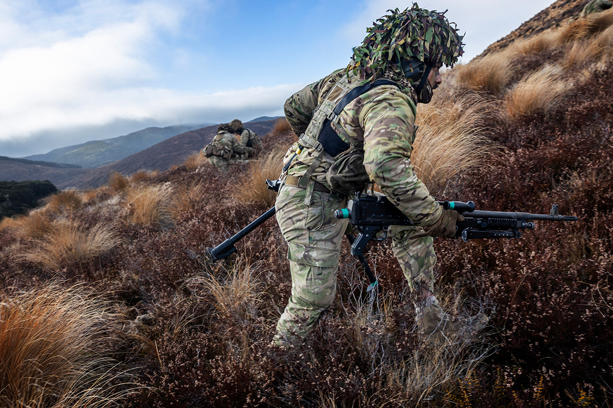 Victor Company from the 1st Battalion participated in the 12-day Exercise Vengeance, culminating in a live-fire simulated raid with support from machine guns, snipers, and reconnaissance.