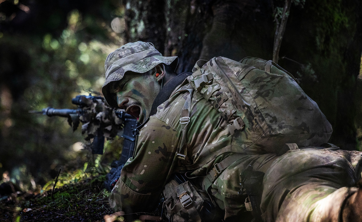 Victor Company from the 1st Battalion participated in the 12-day Exercise Vengeance, culminating in a live-fire simulated raid with support from machine guns, snipers, and reconnaissance.