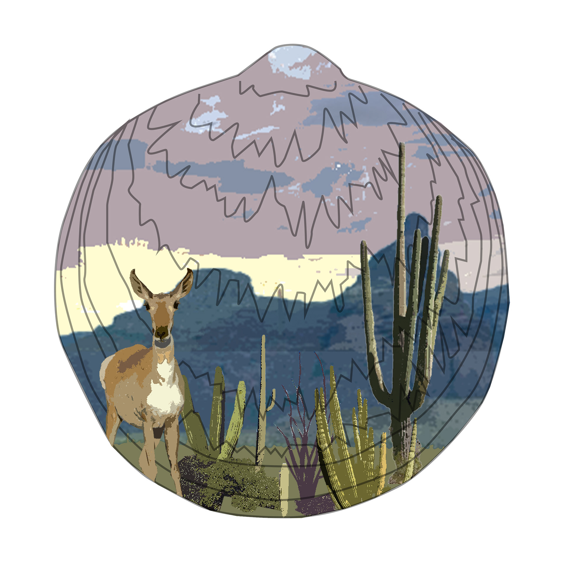 Previous design rendition illustrating the look stakeholders envisioned.
