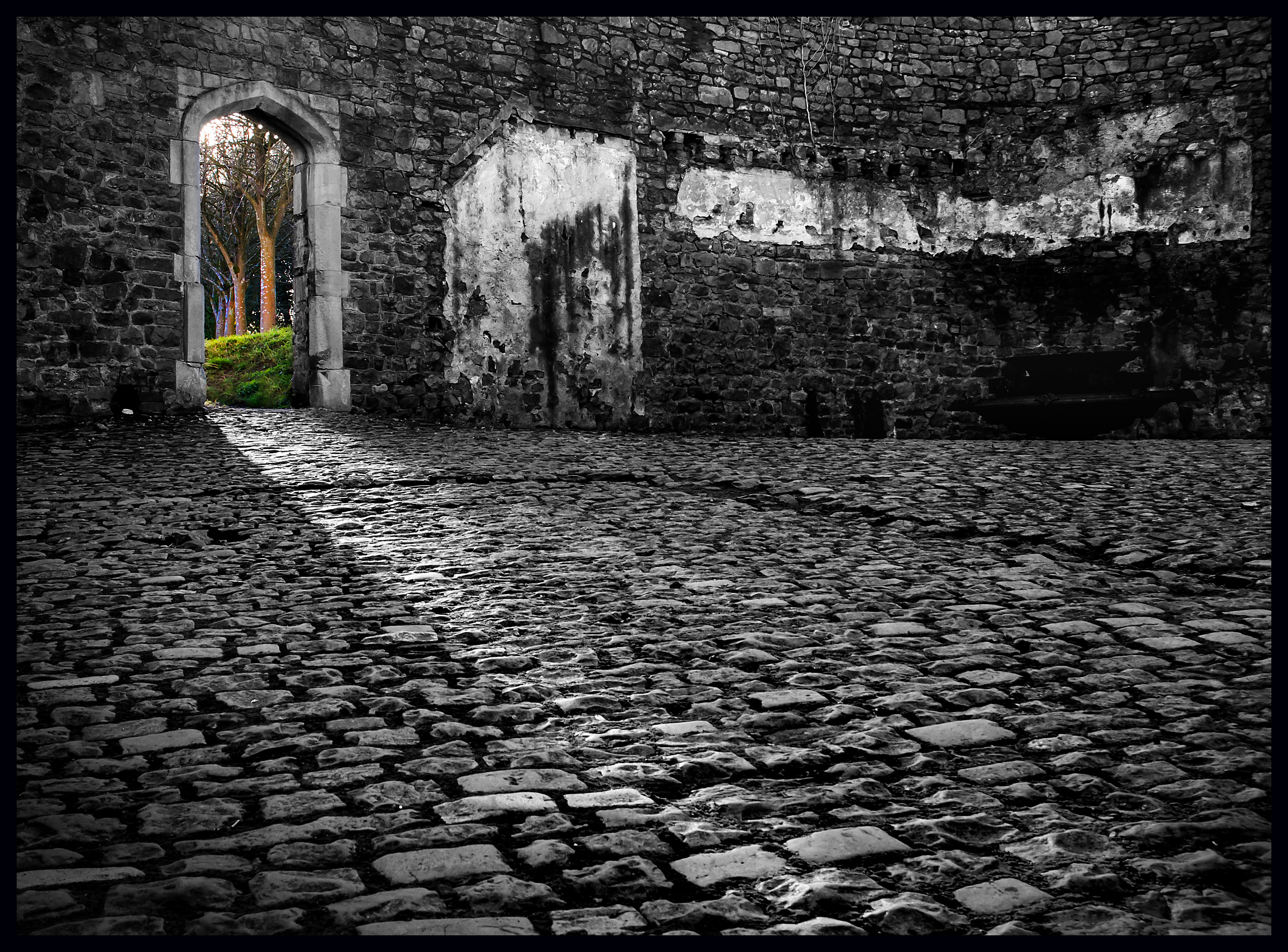 the doorway