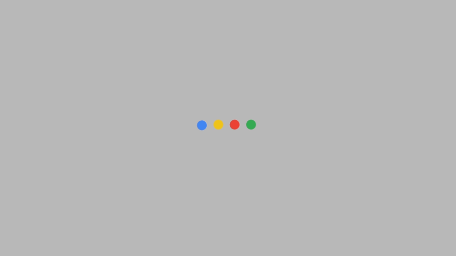Recreation study of the Google "G"