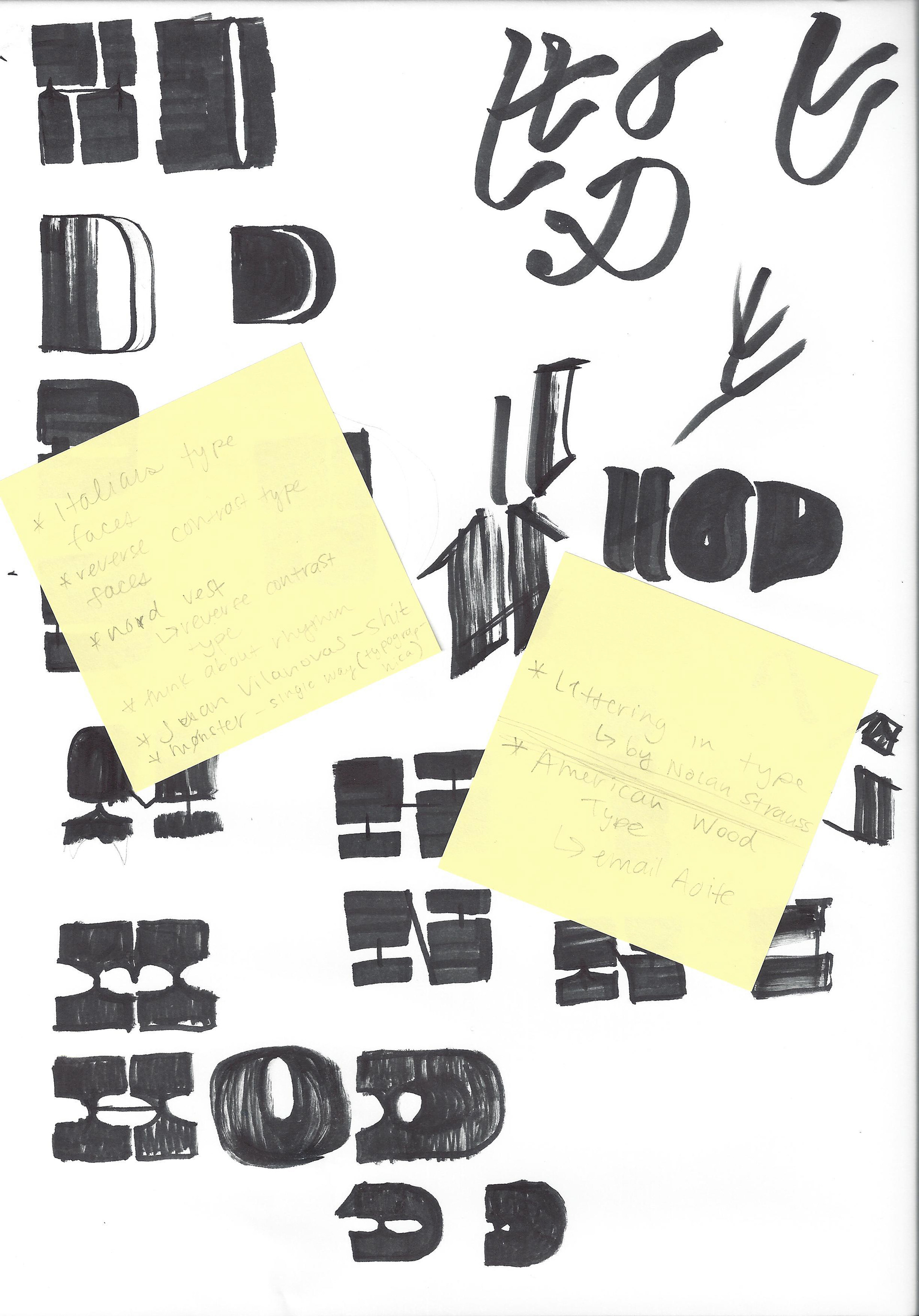 Initial Sketches
