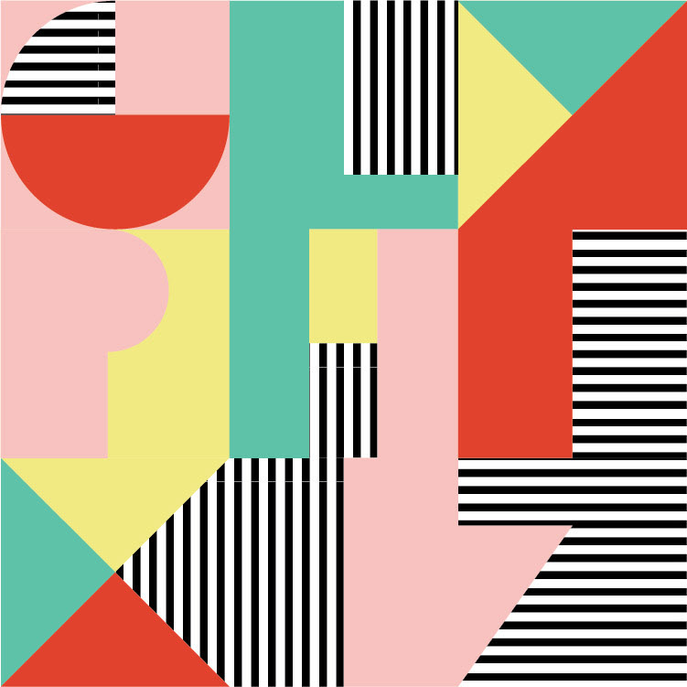 Memphis-inspired type