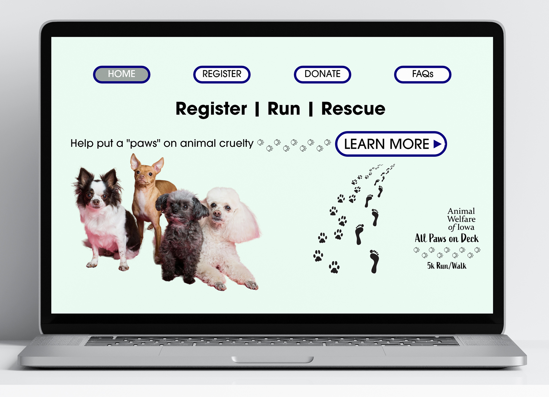 Website Home Page