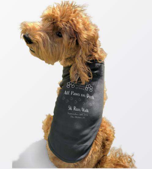 Dog Shirt Mockup Black