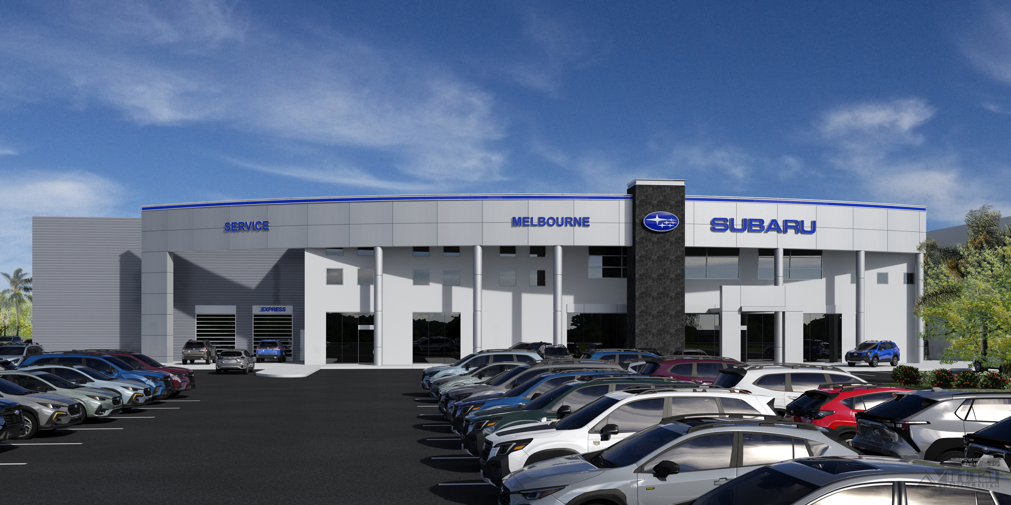 Melbourne Su West Melbourne dealership rendering