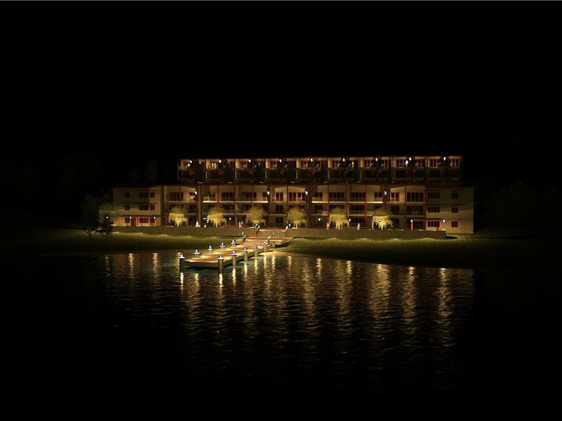 Night View from River