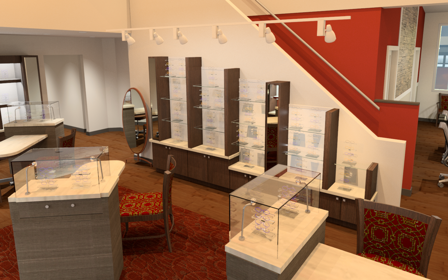 Consultant Station & Product Display