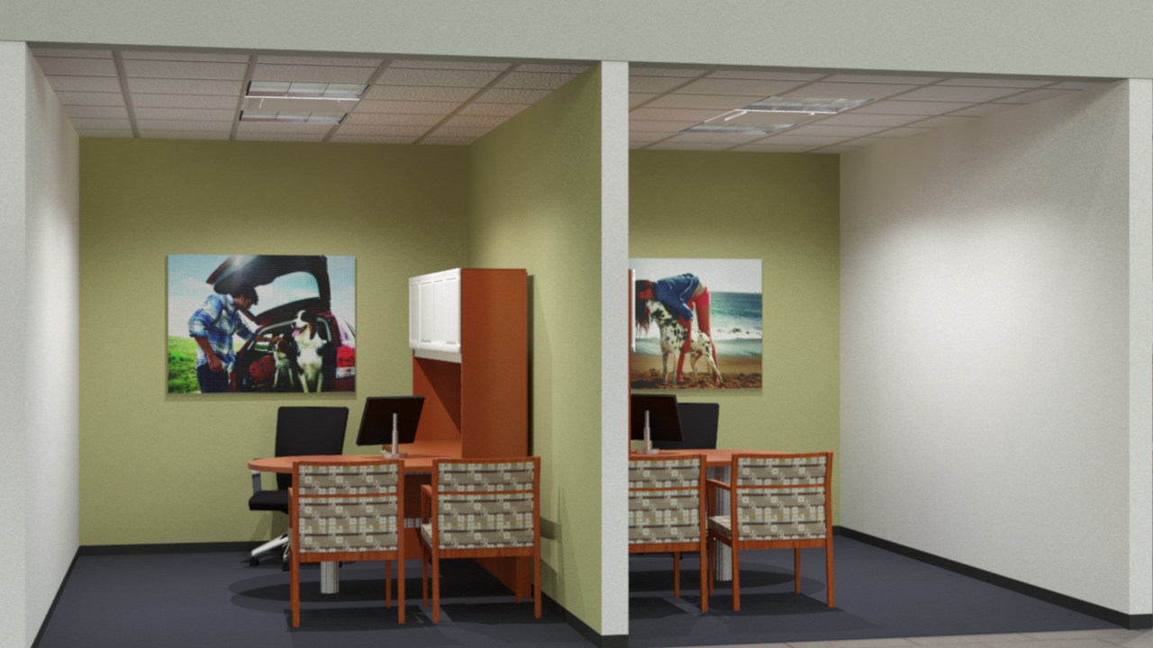 2015 Design Study - Sales Cubicles - "Calm"
