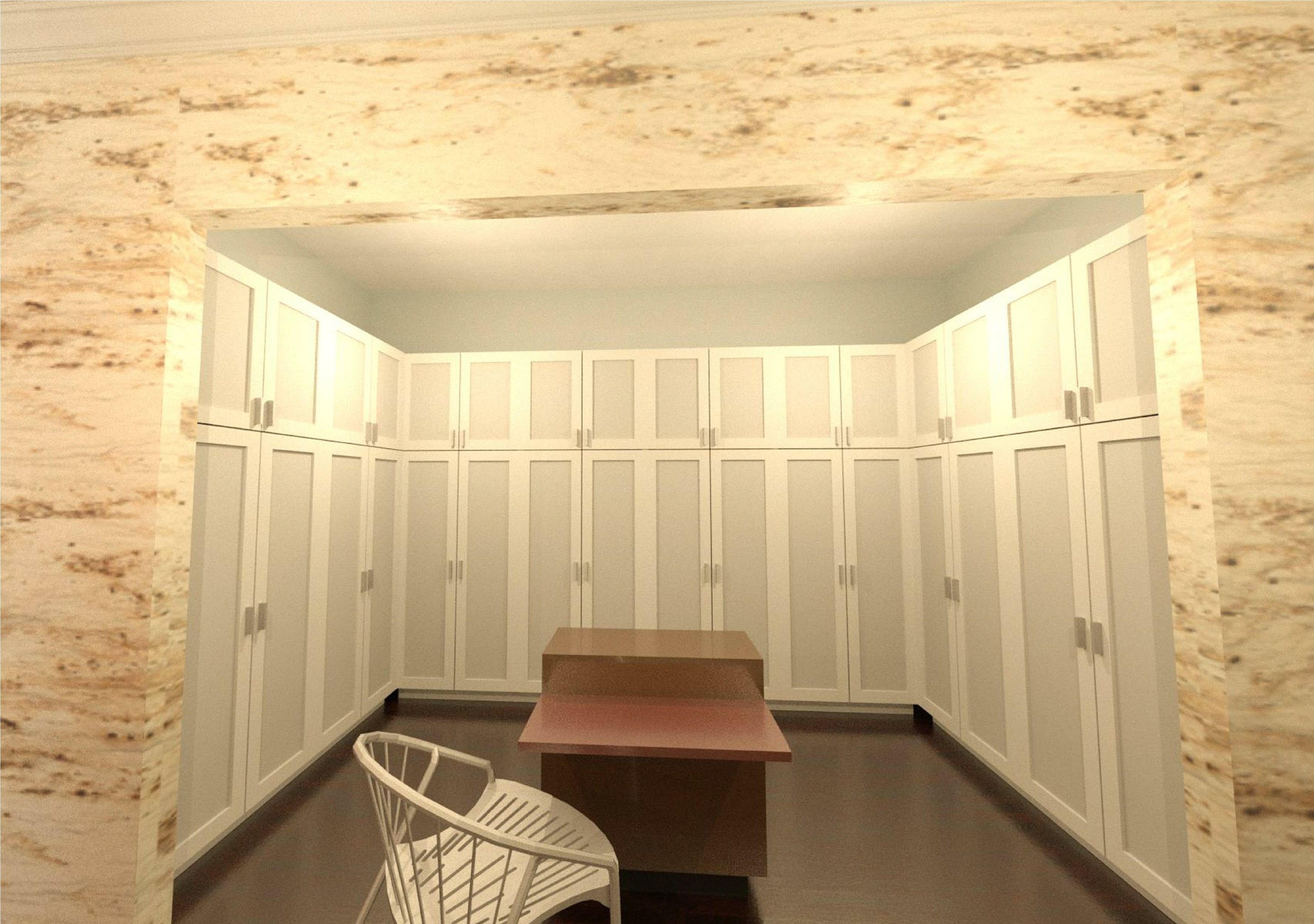 View of Wardrobe from Vanity