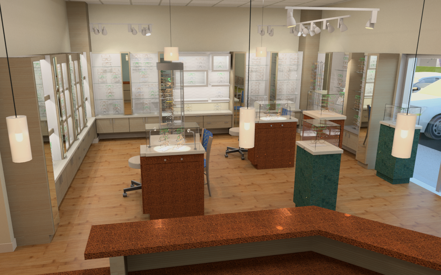 Willow Eyecare Center Consultant Station