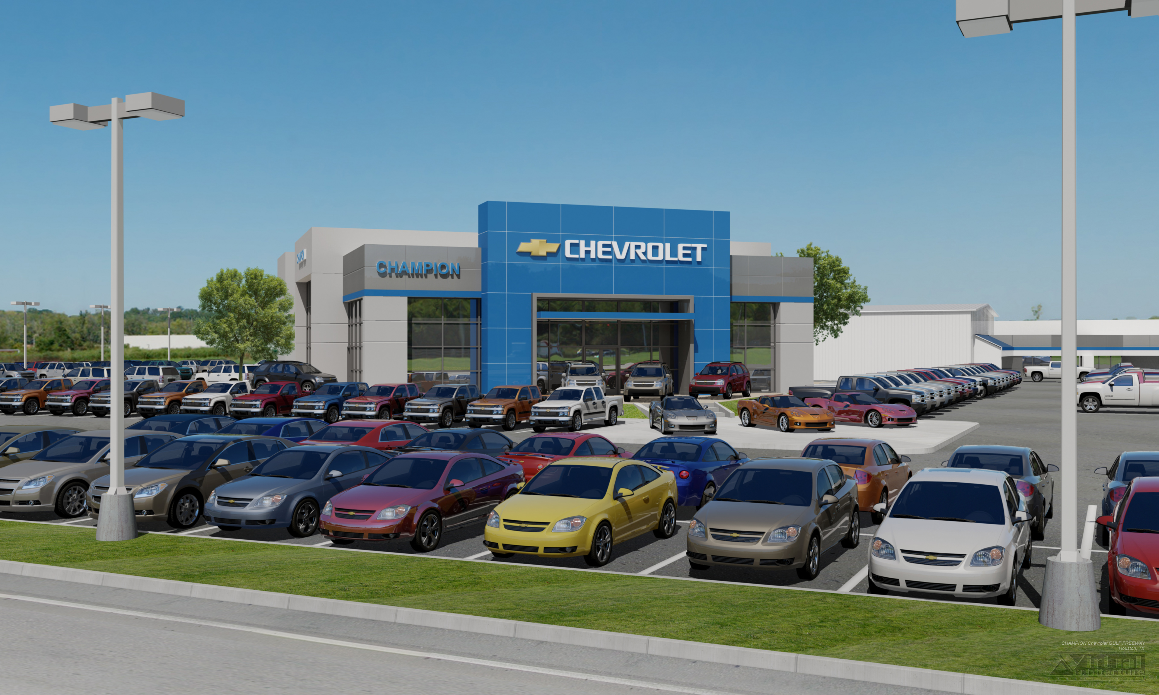 Champion Chevrolet Tallahassee FL dealership rendering