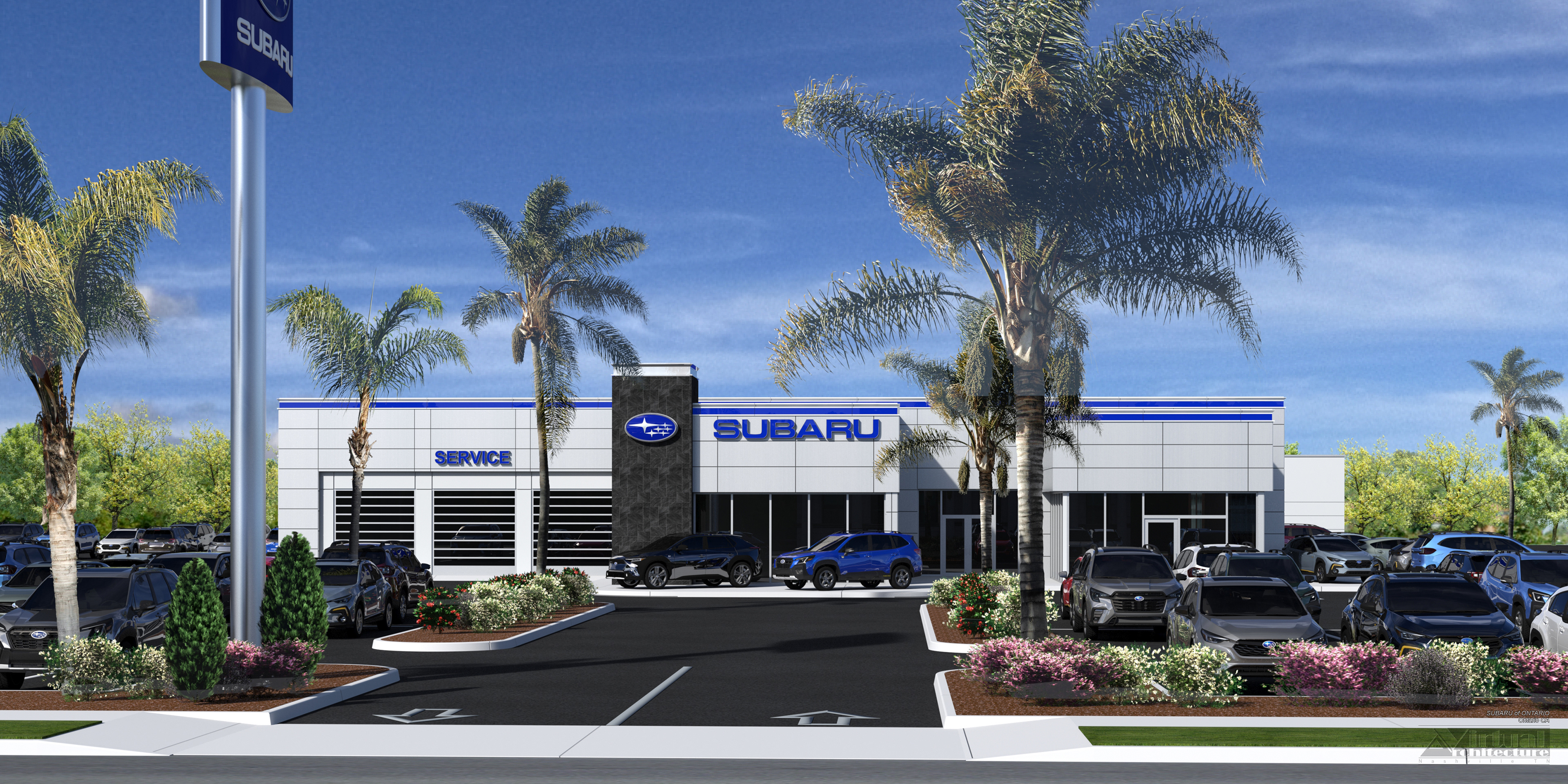 Subaru Ontario CA dealership rendering