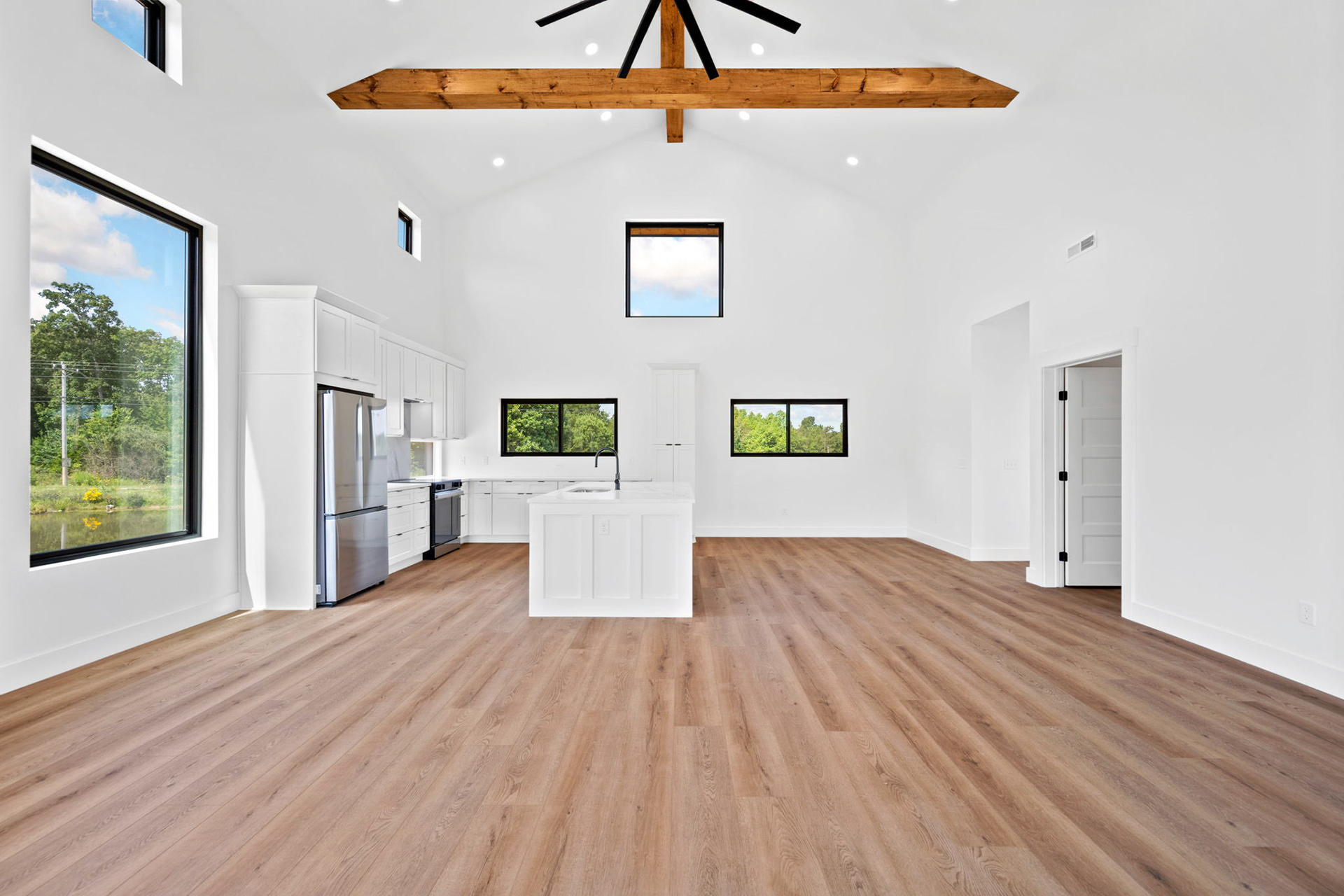 Open Concept Kitchen/Living Area