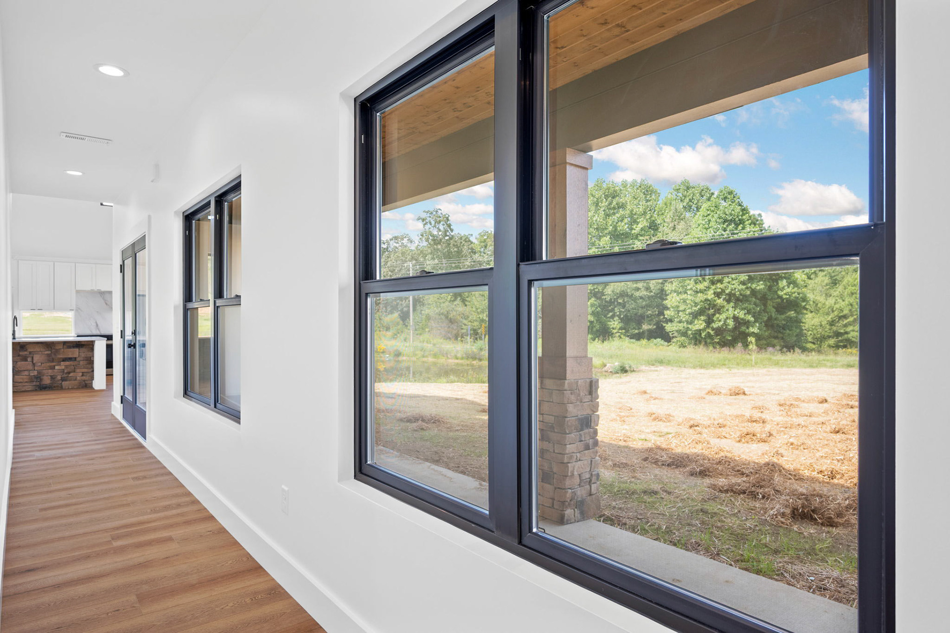 Front Hallway Windows