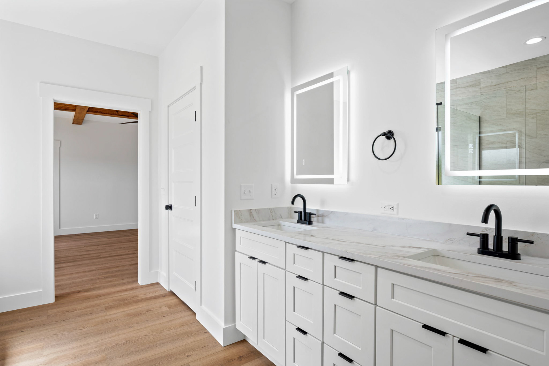 Master Bathroom Double Vanity