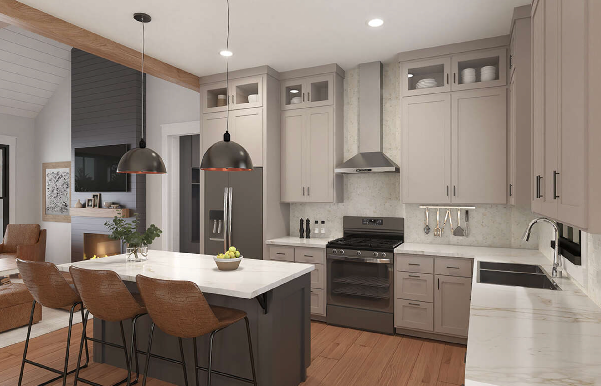 Open Concept Kitchen/Dining/Great Room
