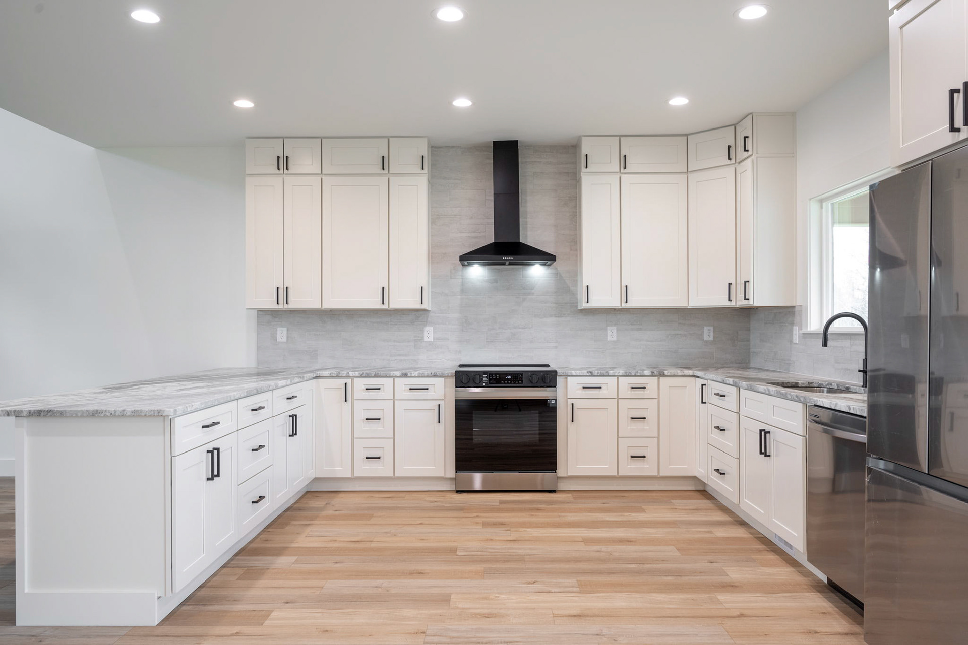 Electric Stove with Hood