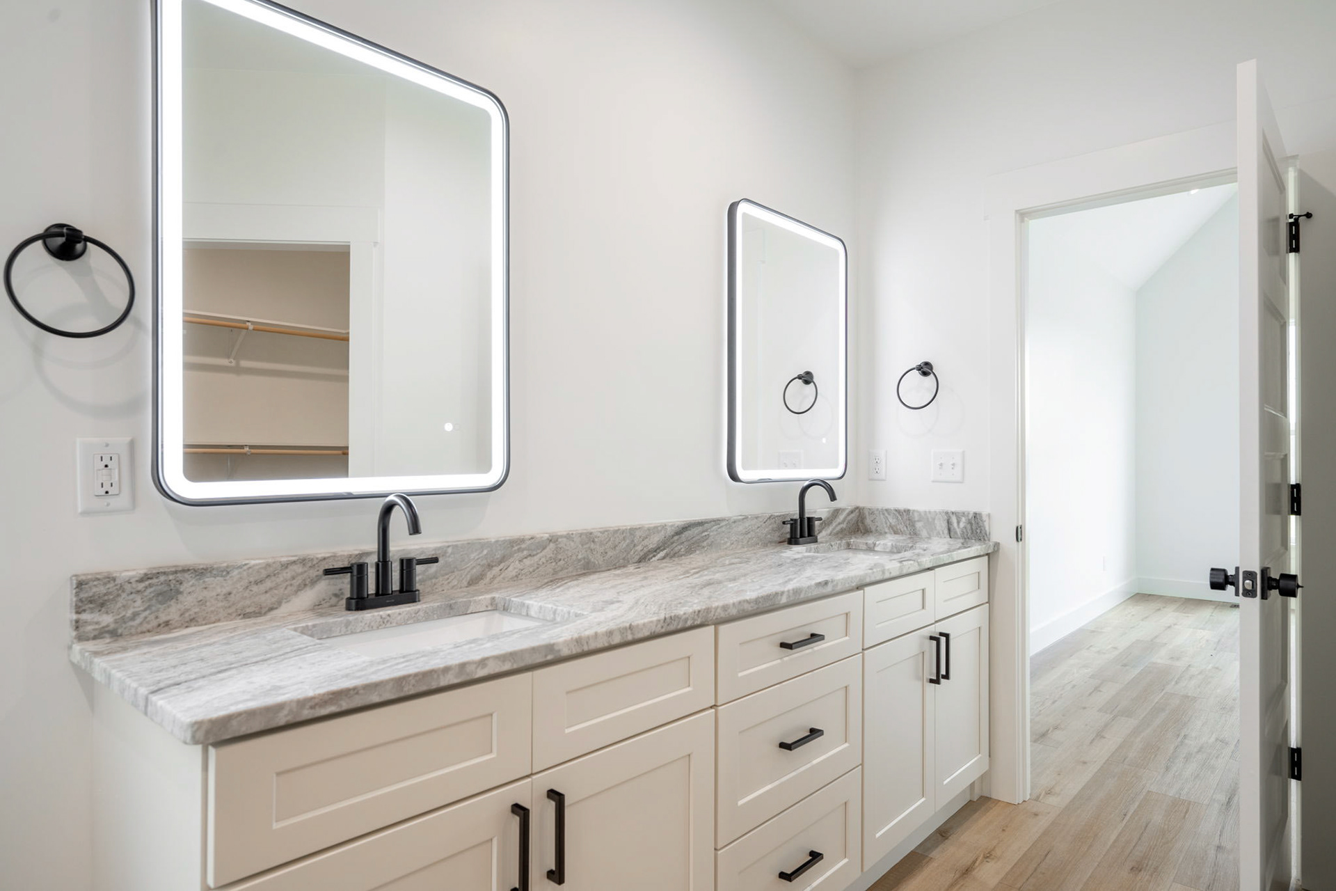 Master Bathroom Double Vanity