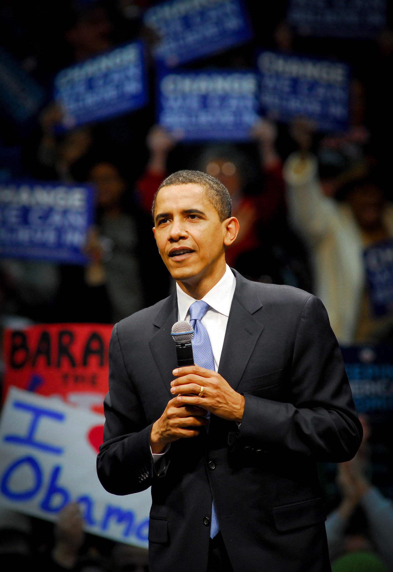 Barack Obama, Youngstown, Ohio 2008
