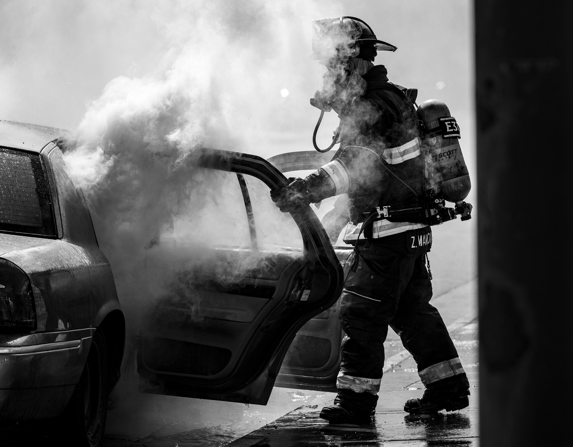 Car Fire, Denver