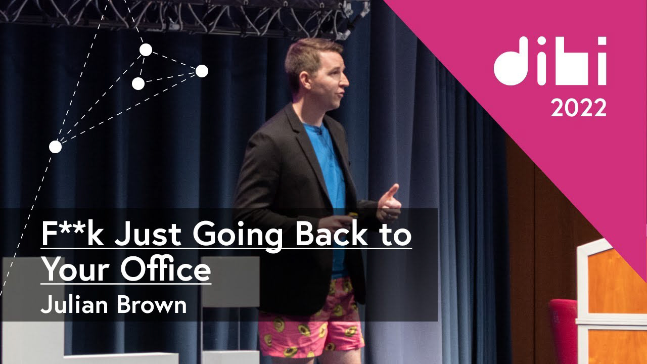 Watch a video of Julian Brown's talk at DIBI 2022