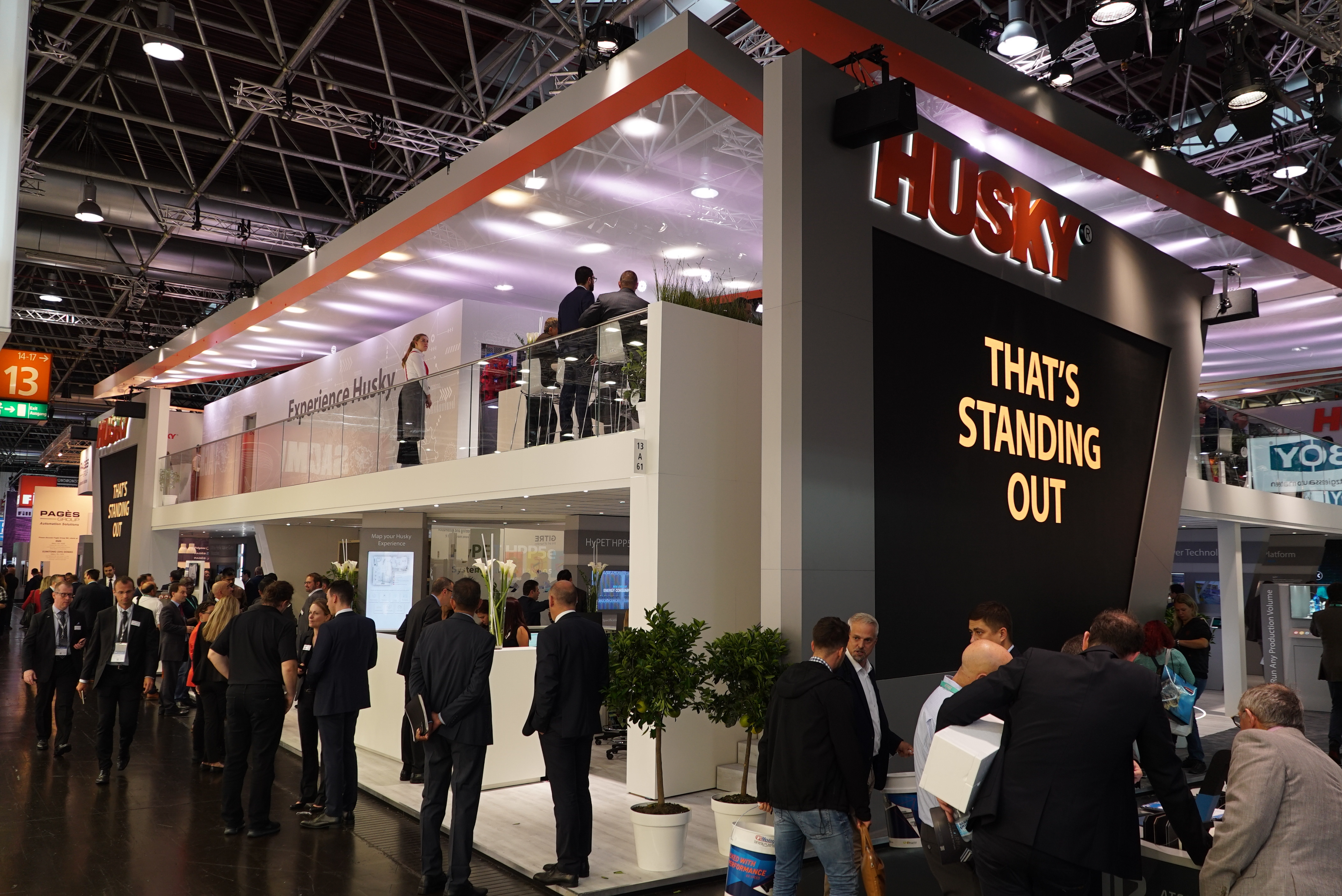 Husky Booth, K 2019 Show, Germany