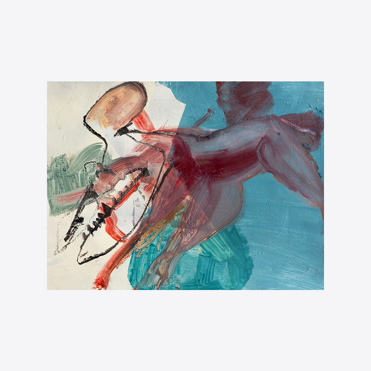 Coercive Control, 35/45cm, 2024 (SOLD)