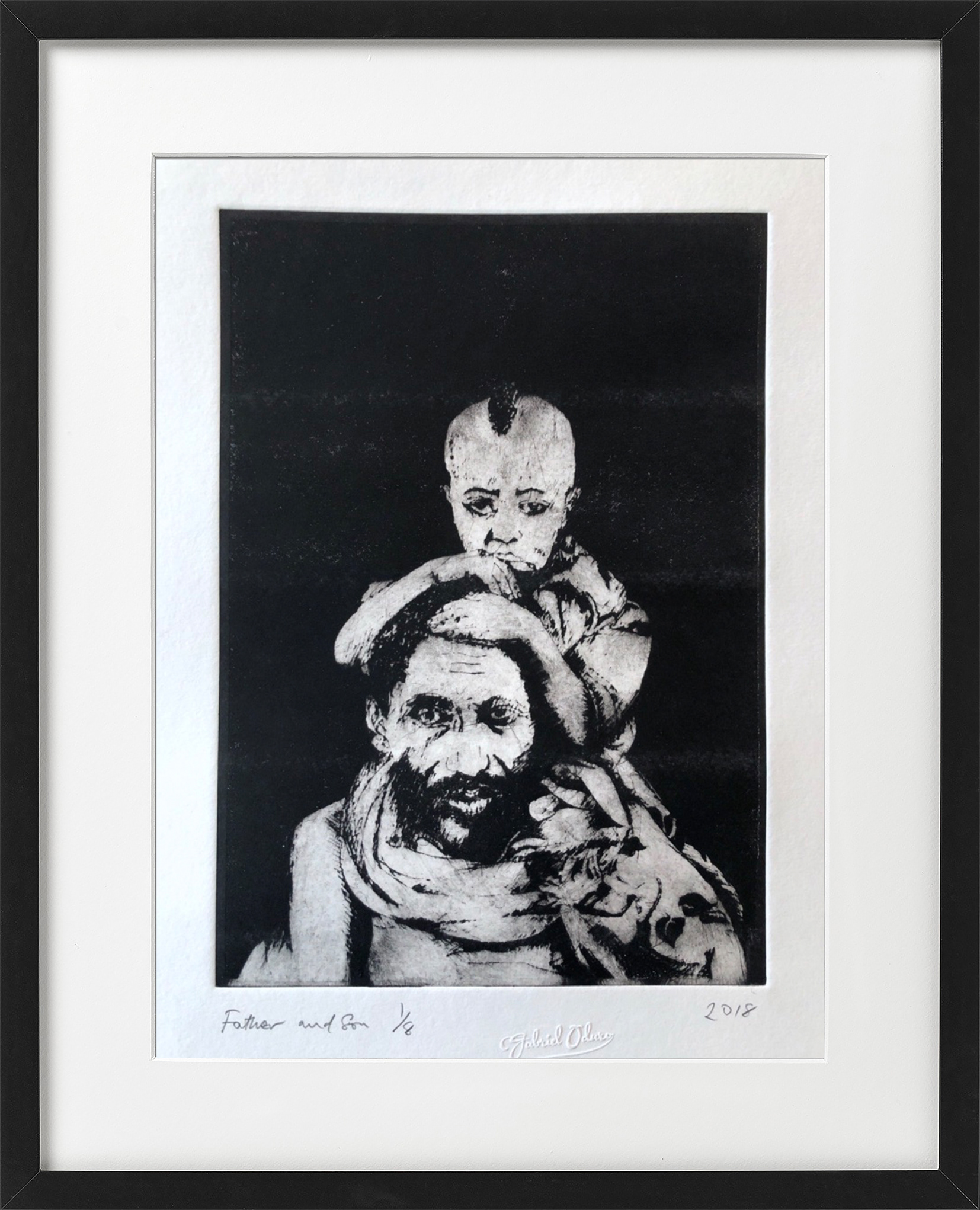 Father and son - A4
