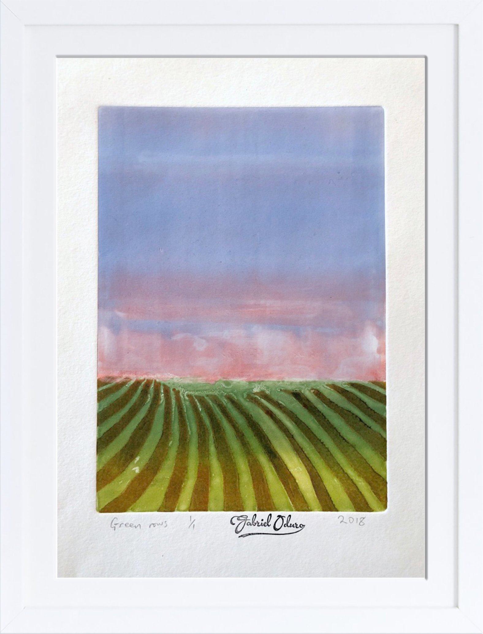Green rows - A4