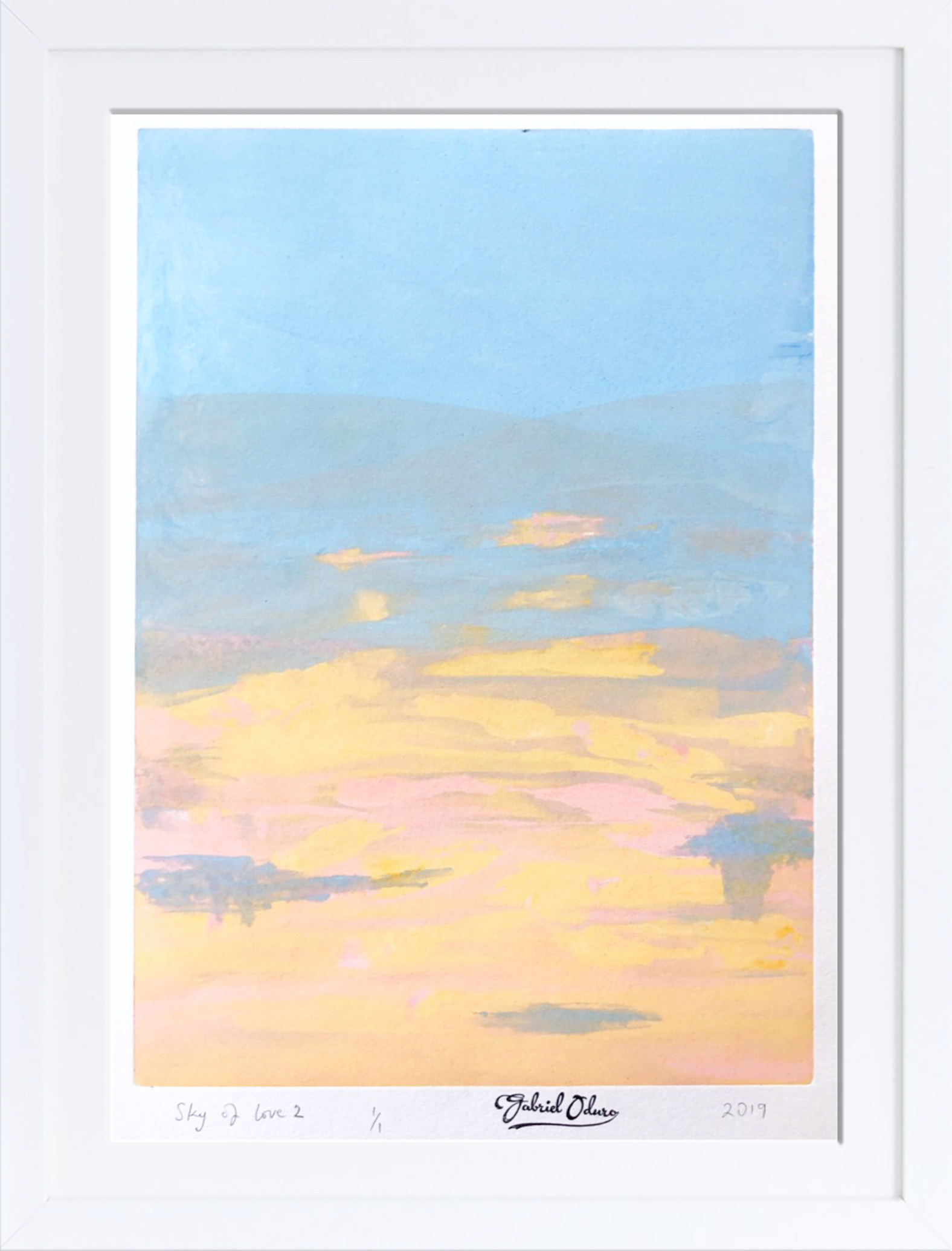 SOLD! Sky of love - A3