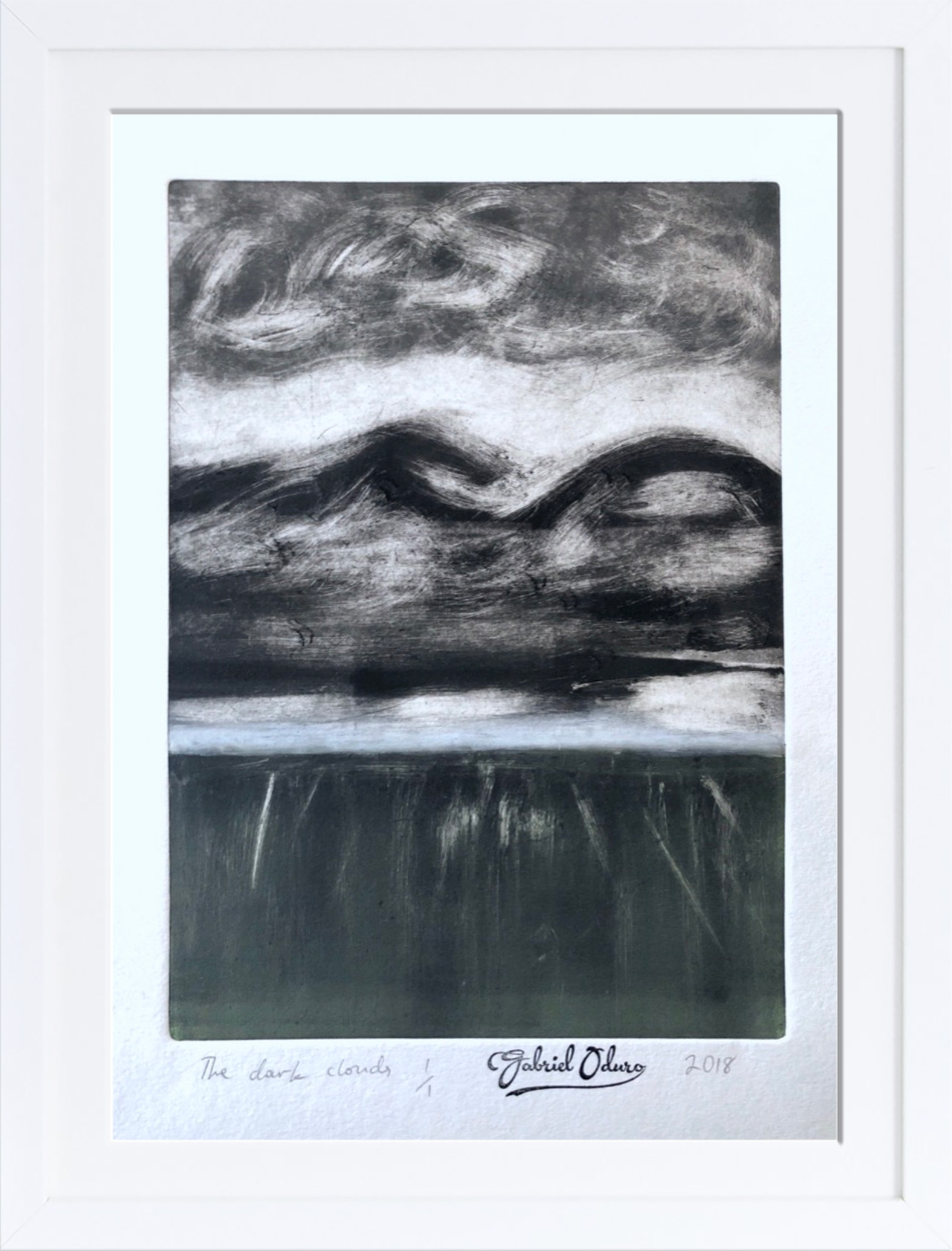 The dark clouds - A4