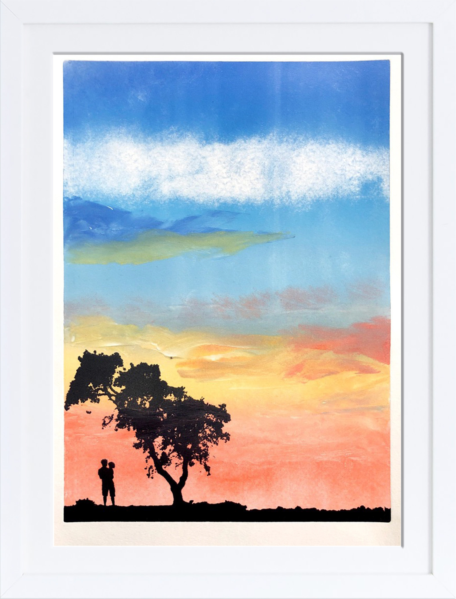 SOLD! Touch the sky - A3
