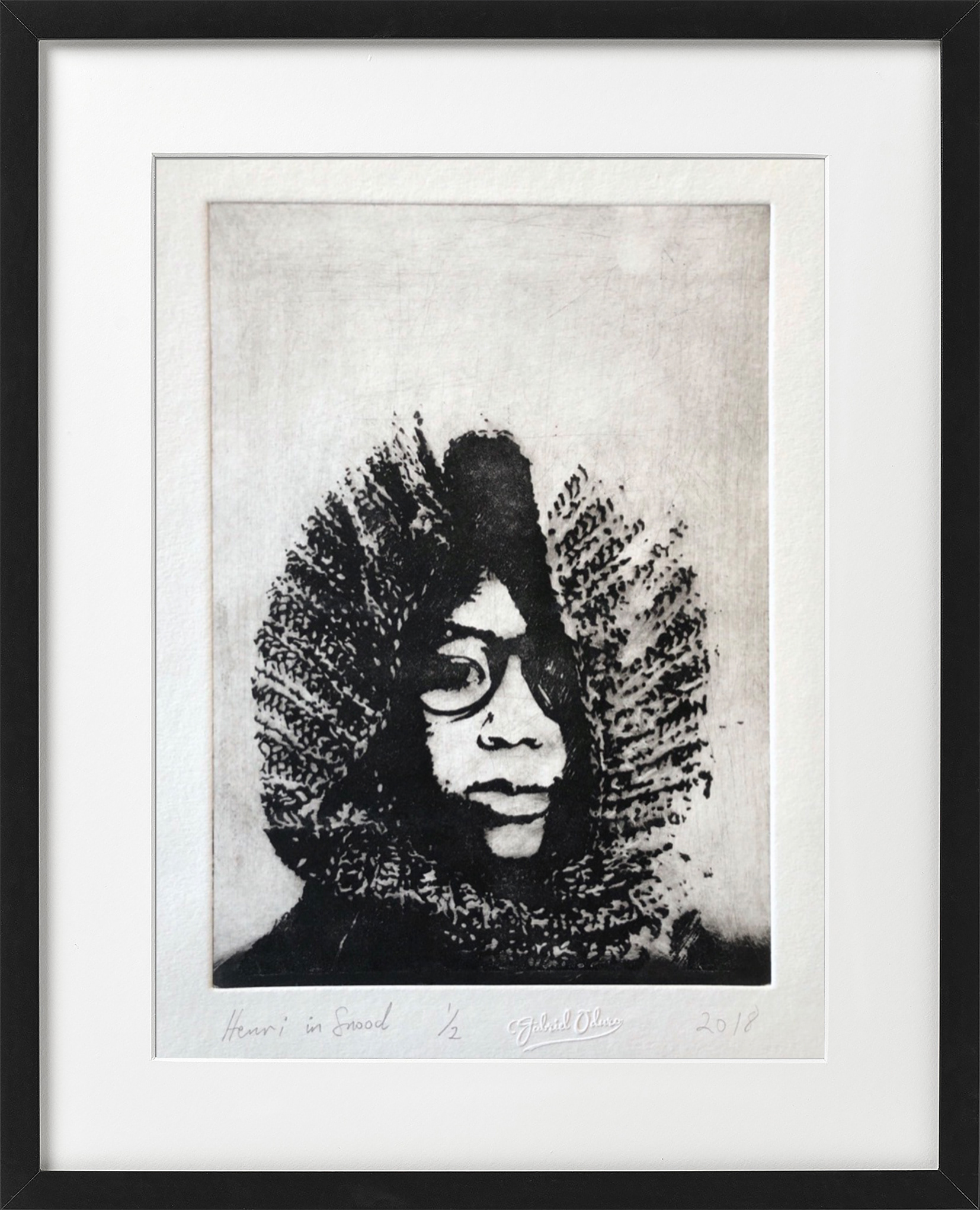 Henri in snood - A4