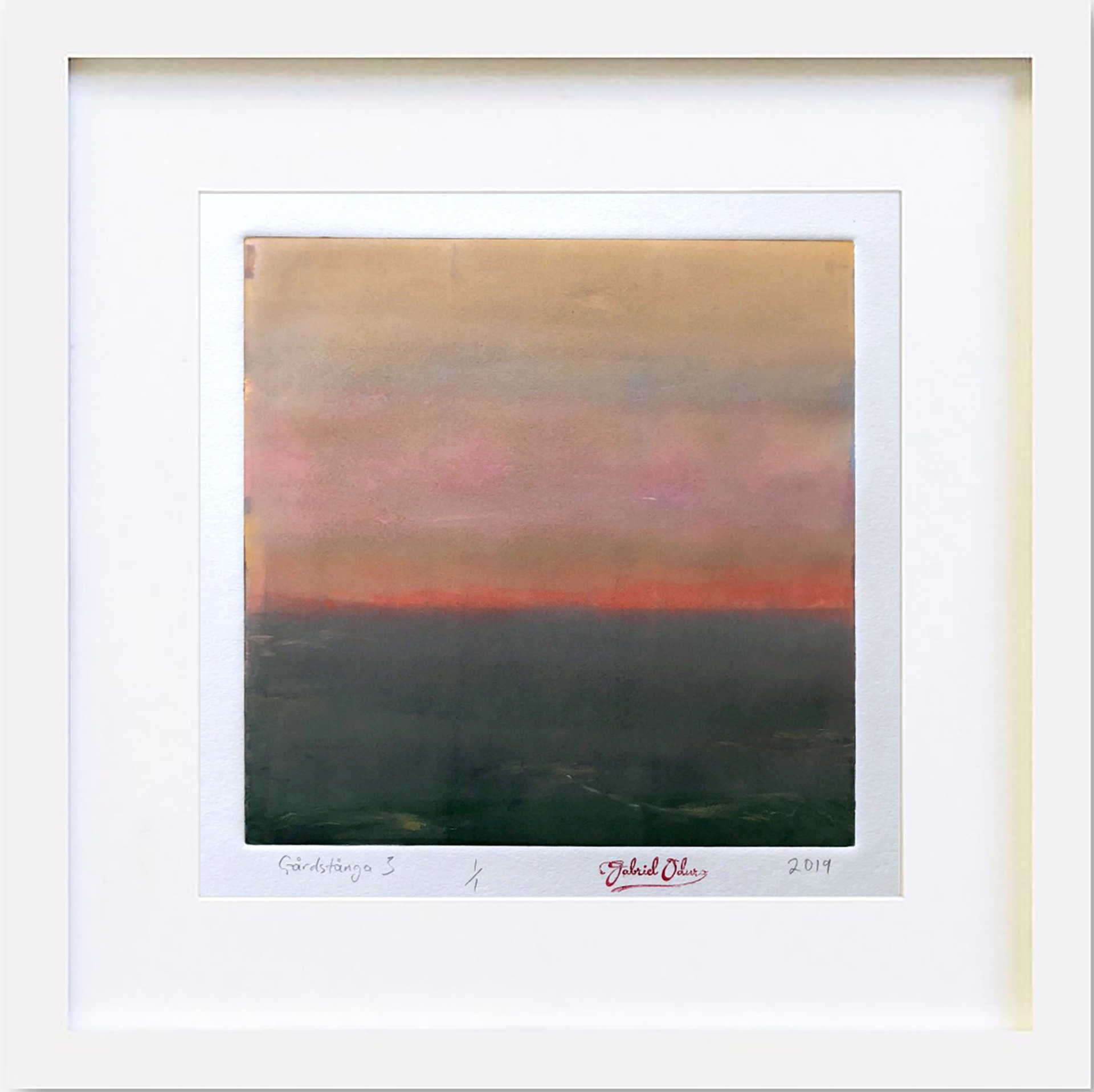 SOLD! Gårdstånga - 33x33cm